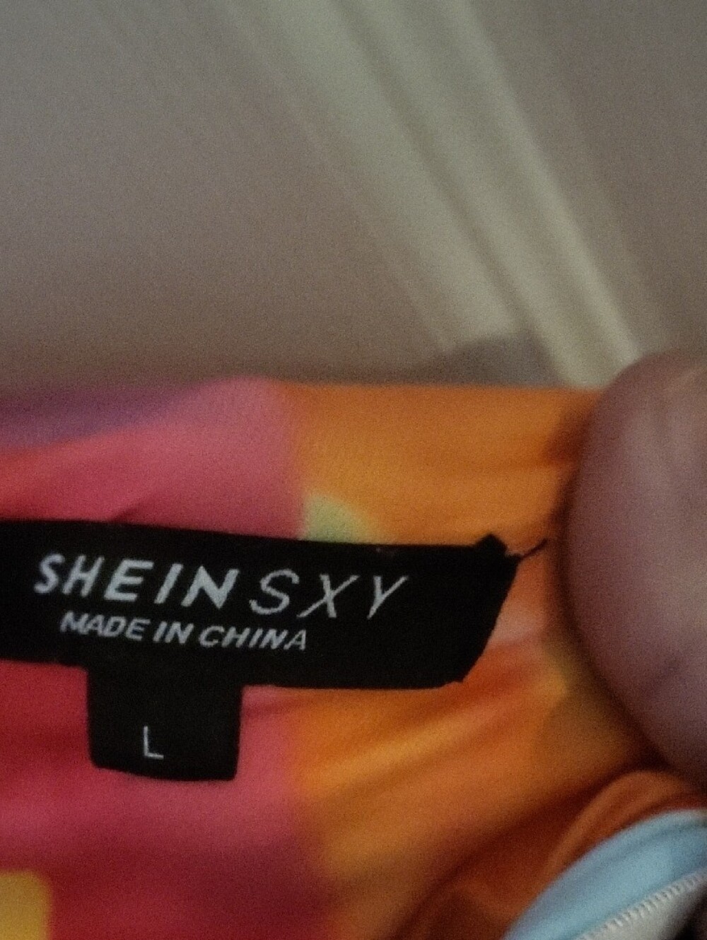 SHEIN Vibrant Multicolor Strapless Bodycon Mini Dress - Picture 2 of 12